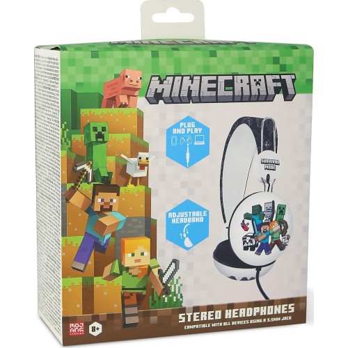 otl technologies Otl  Mc1304 Minecraft Wired Headphones  5055371629201