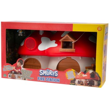 Giochi Preziosi The Smurfs Smurfs Fire Department Play set PUF29000 8056379171911