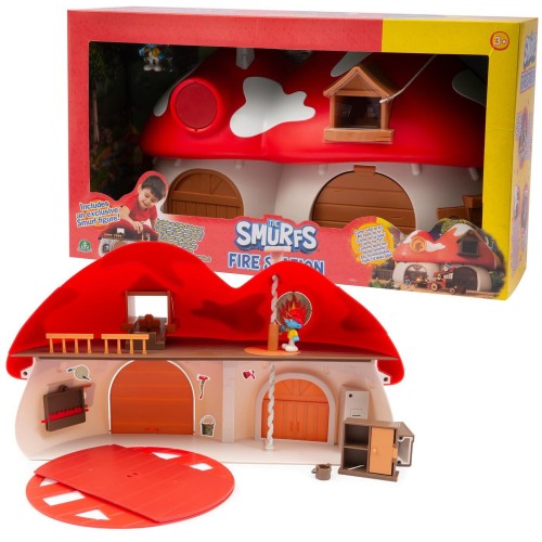 Giochi Preziosi The Smurfs Smurfs Στρουμφοπυροσβεστική σετ παιχνιδιού PUF29000 8056379171911