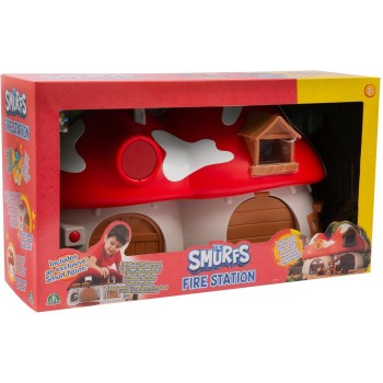 Giochi Preziosi The Smurfs Smurfs Fire Department Play set PUF29000 8056379171911