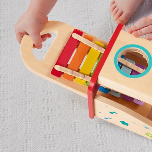 Mattel Fisher-Price Ξύλινο Μουσικό Παιχνιδι Ξυλόφωνο Εκπαιδευτικό Παιχνίδι HXT88 194735238439