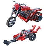 Clementoni Μαθαίνω και Δημιουργώ Learn and Create Build Educational Game Roadster and Dragster Engineering Workshops for 8+ Yrs 