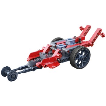 Clementoni Μαθαίνω και Δημιουργώ Learn and Create Build Educational Game Roadster and Dragster Engineering Workshops for 8+ Yrs 