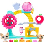 Basic Fun Littlest Pet Shop Playset Amusement Park (Lps 2 Pcs) BF000519 885561005196