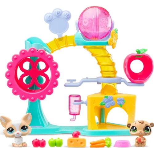 Basic Fun Littlest Pet Shop Playset Πάρκο Διασκέδασης (Lps 2 Τεμ) BF000519 885561005196
