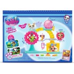 Basic Fun Littlest Pet Shop Playset Πάρκο Διασκέδασης (Lps 2 Τεμ) BF000519 885561005196