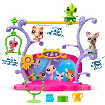 Basic Fun Littlest Pet Shop Playset Talent Contest (Lps 2 Pcs) BF000558 885561005585