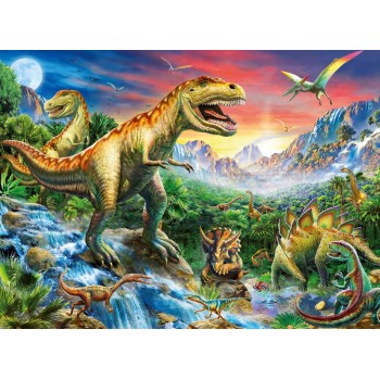Ravensburger Παζλ 100Τεμ. XXL Στην Χώρα Των Δενοσάυρων 10665 4005556106653