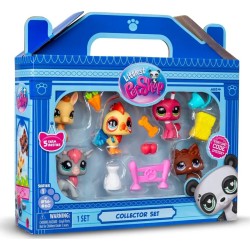 Basic Fun Littlest Pet Shop Collector Set Farm Figures (Lps 5 Pcs) BF000510 885561005103