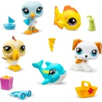 Basic Fun Littlest Pet Shop Collector Set Beach Figures (Lps 5 Pcs) BF000517 885561005172