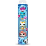 Basic Fun Littlest Pet Shop Collector Set 3 Φιγούρες Σε Σωλήνα City Vibes Trio! Dog 38, Bird 40, And Cat 39  00551 885561005516