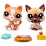Basic Fun Littlest Pet Shop Collector Set 2 Figures With Accessories 30 & 34 00506 885561005066