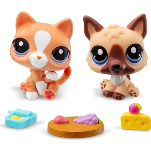 Basic Fun Littlest Pet Shop Collector Set 2 Φιγούρες Με Αξεσουάρ 30 & 34 00506 885561005066