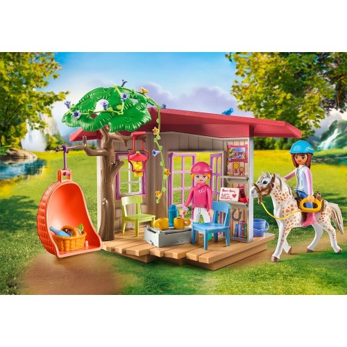 Playmobil Horses Of Waterfall Horse Fans Clubhouse 71638 4008789716385