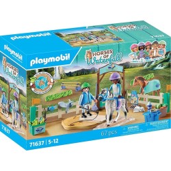 Playmobil Horses Of Waterfall Modern Riding School 71637 4008789716378