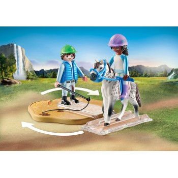 Playmobil Horses Of Waterfall Modern Riding School 71637 4008789716378