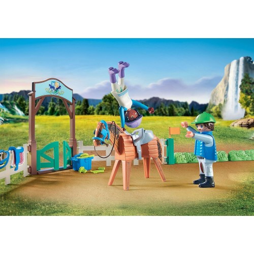 Playmobil Horses Of Waterfall Modern Riding School 71637 4008789716378