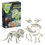 Clementoni Μαθαίνω και Δημιουργώ Learn and Create Lab Educational Game Triceratops Dinosaurs for 6+ Years 1026-63414 80051256341