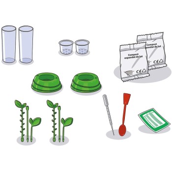 Clementoni Μαθαίνω και Δημιουργώ Learn and Create Lab Educational Game My Garden for 8+ Years 1026-63408 8005125634088