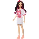 Mattel Barbie Fashionistas Doll 214, Black Wavy Hair With Twist N Turn Dress & Accessories, 65Th Anniversary FBR37 / HRH12 19473