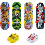 Mattel Hot Wheels Hw 4 Skate & Παπούτσια Skate Hw Half Pipe Pack Παιχνίδι Δραστηριοτήτων/Δεξιοτήτων Finger Board HGT84 / HVM14 1