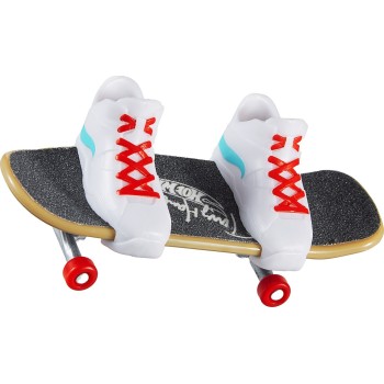Mattel Hot Wheels Hw 4 Skate & Παπούτσια Skate Hw Half Pipe Pack Παιχνίδι Δραστηριοτήτων/Δεξιοτήτων Finger Board HGT84 / HVM14 1
