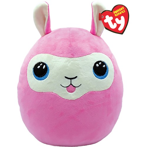 ty Squishy Beanies Lana Λάμα Ροζ 38εκ 1607-39367 008421393671