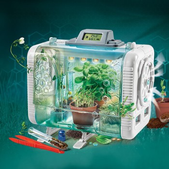 Clementoni Μαθαίνω και Δημιουργώ Learn and Create Lab Educational Game Greenhouse Hi-tech for 8+ Years 1026-63418 8005125634187