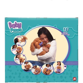 As company Baby Paws Labradoodle Plush Interactive Dog 1607-92115 8421134921153