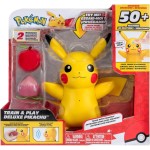 Jazwares Pokemon Train And Play Deluxe Pikachu Διαδραστική Φιγούρα Μάχης 11Εκ. JW003330 191726491637