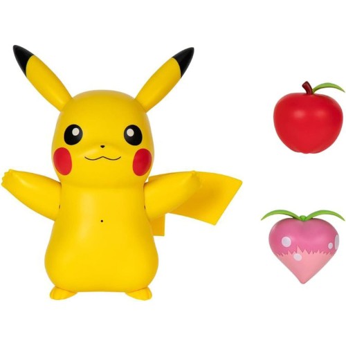 Jazwares Pokemon Train And Play Deluxe Pikachu Διαδραστική Φιγούρα Μάχης 11Εκ. JW003330 191726491637