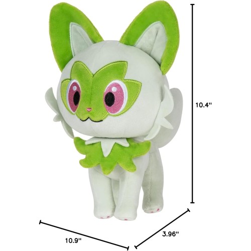 Jazwares Pokemon PKW - 8 Plush sprigatito JW095217-W19 191726494843