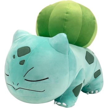 Pokemon Plush Bulbasaur With Closed Eyes 45Cm - Jazwares JW000221 191726382706