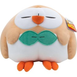 Jazwares Pokemon Λούτρινο Rowlet Με Κλειστά Μάτια 45Εκ JW003460 191726515562