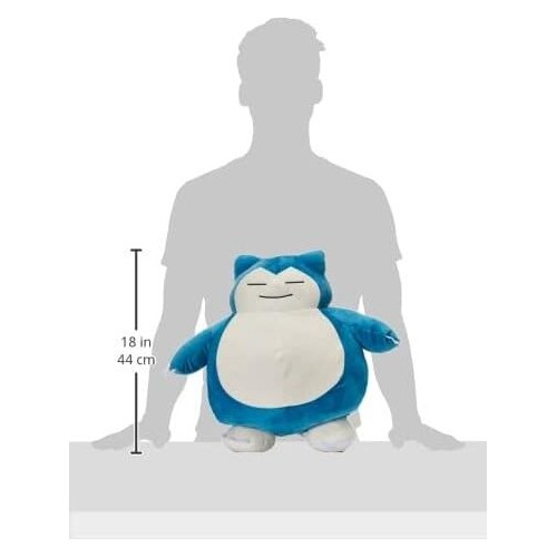 Jazwares Pokemon Λούτρινο Snorlax Με Κλειστά Μάτια 45Εκ JW000223 191726382720
