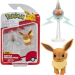 Pokemon Figures W17 (6 Designs) – Jazwares Eevee 4 & Rotom With Stand, Pkw3567, JW095007-W17 191726708636