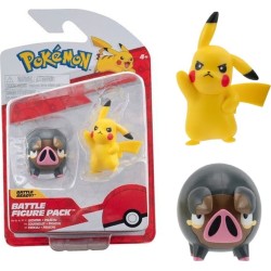 Pokemon Figures W17 (6 Designs) – Jazwares Pikachu 5 & Lechonk, Pkw3566, JW095007-W17 191726708612