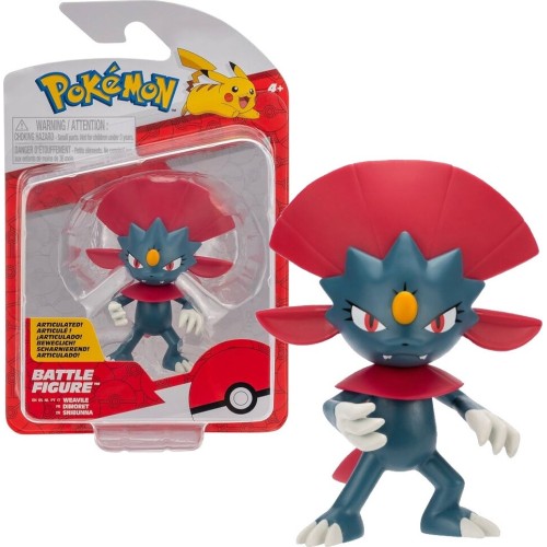 Pokemon Φιγούρες W17 – Jazwares Weavile, Pkw3003, JW095007-W17 191726480822