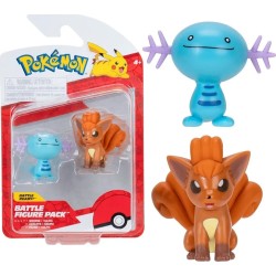 Pokemon Figures W18 (6 Designs) – Jazwares Wooper & Vulpix, Pkw3575, JW095007-W18 191726709169