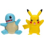 Pokemon Φιγούρες First Partner W2– Jazwares Squirtle 2 & Pikachu 9, Pkw3586, JW003355-W02 191726709275