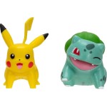 Pokemon Figures First Partner W2 (3 Designs) – Jazwares Bulbasaur 2 & Pikachu 1, Pkw3587, JW003355-W02 191726709282