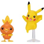 Pokemon Φιγούρες First Partner W4 (3 Σχέδια) – Jazwares torchic & pikachu, pkw3591, JW003355-W04 191726709329