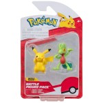 Pokemon Figures First Partner W4 (3 Designs) – Jazwares Treecko & Pikachu, Pkw3593, JW003355-W04 191726709343
