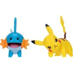 Pokemon Figures First Partner W4 (3 Designs) – Jazwares Mudkip & Pikachu, Pkw3592, JW003355-W04 191726709336