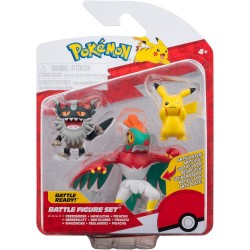 Jazwares Pokemon Φιγούρες First Partner W2 (3 Σχέδια) – Pikachu And Perrserker JW095155-W20 191726709428