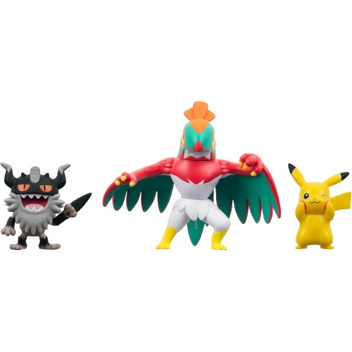Jazwares Pokemon Φιγούρες First Partner W2 (3 Σχέδια) – Pikachu And Perrserker JW095155-W20 191726709428