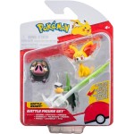 Jazwares Pokemon Battle Figure 3 Pack - Features 2-Inch Fennekin And Lechonk And 3-Inch Sirfetchd Battle Figures JW095155-W20 19