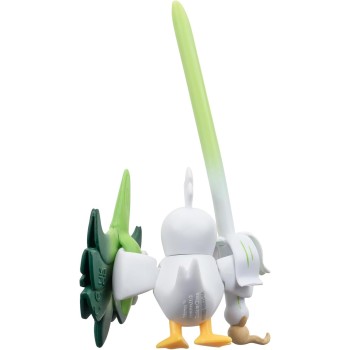 Jazwares Pokemon - Φιγούρες 3 Τεμ. W20 Fennekin And Lechonk And 3-Inch Sirfetchd Battle Figures JW095155-W20 191726709435