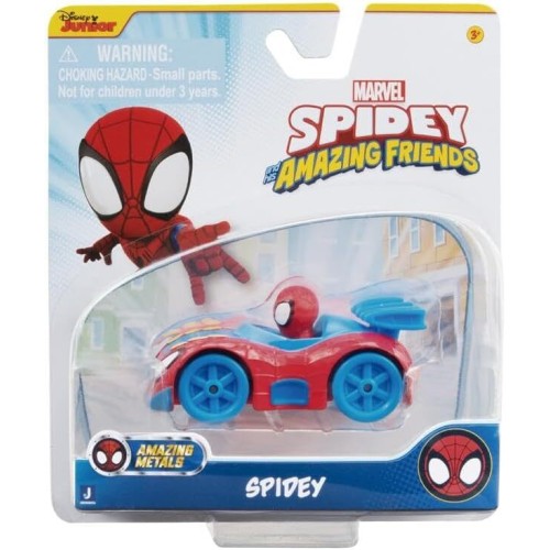 Spiderman Spidey Metal Vehicle Figure 7.5Cm W1 (5 Designs) – Jazwares Spidey, Snf0195 JWS00193-W01 191726495215