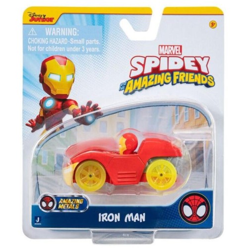 Spidey Metal Vehicle Figure 7.5Cm W1 (5 Designs) – Jazwares Iron Man, Snf0231 JWS00193-W01 191726509257